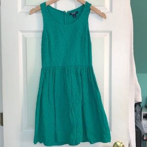 3/$20 Old navy teal lace dress